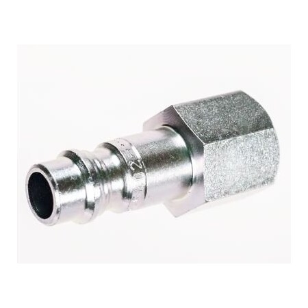 Msa Safety Male Plug With Female 1/4" Npt, Cejn Locking (Chrome-Plated&Mdash, Br) 479026